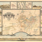 24" X 32" Map Of Tombstone Mining District Vintage Travel Poster Wall Art