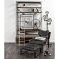 Set of Two Matte Black Industrial Cog Bookends