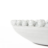 4" Off White Ceramic Tabletop Sculpture