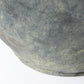 23" Gray Oval Distressed Ceramic Floor Vase