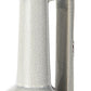 9" Gray And White Ceramic Cylinder Table Vase