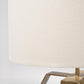 Gold Geometric Design Table Lamp