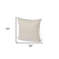 Neutral Sand Basket Weave Accent Throw Pillow