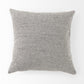 18" Gray Linen Throw Pillow Cover