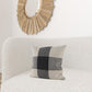 Beige And Black Plaid Pattern Throw Pillow Cover
