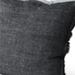 20" Gray Linen Throw Pillow Cover