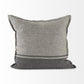 Light And Dark Gray Cushion Cover