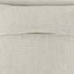 Cream Bordered Pillow Cover