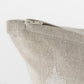 Beige And White Patterned Pillow Cover