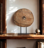 26" Brown Tabletop Sculpture