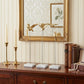 Set Of Three Gold Bird Sculptures
