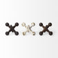 Set Of Three Iron Jack Sculptures