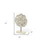 Petite Wood And Metal Floral Decor Piece