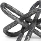 10" Antiqued Silver Metal Chain Link Tabletop Sculpture