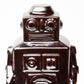 7" Silver Metal Robot Shaped Sculpture