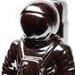 Over The Moon Silverplated Astronaut Sculpture