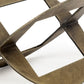 6" Gold Metal Geometric Orb Tabletop Sculpture