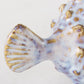 Petite Off White Puffer Fish Sculpture