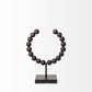 Petite Black Beaded Sculpture
