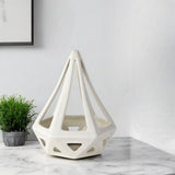 9" Black Stainless Steel Tabletop Sculpture