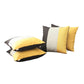 Set Of 4 Modern Yellow Striped Pillow Covers