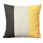 Set Of 4 Modern Yellow Striped Pillow Covers
