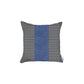 Set Of 4 Blue Houndstooth Pillow Covers