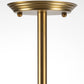 Gold Sputnik Style Eighteen Bulb Dimmable Chandelier