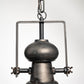 Industrial Gray Metal Hanging Pendant Light