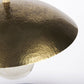 Hammered Gold Metal Hanging Pendant Light