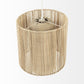 Natural Cane Cylindrical Hanging Pendant Light
