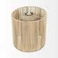 Natural Cane Cylindrical Hanging Pendant Light