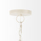 Light Brown Six Tier Hanging Chandelier