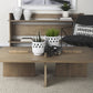 34" Natural Wood Coffee Table