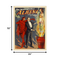 36" X 48" The Incomparable Albini Vintage Magic Poster Wall Art