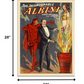 36" X 48" The Incomparable Albini Vintage Magic Poster Wall Art