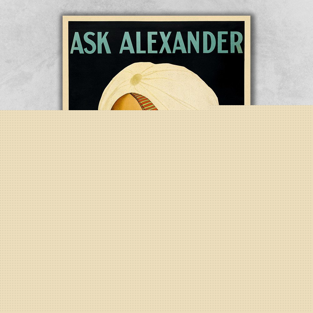 Vintage Alexander Vintage Magic Unframed Print Wall Art