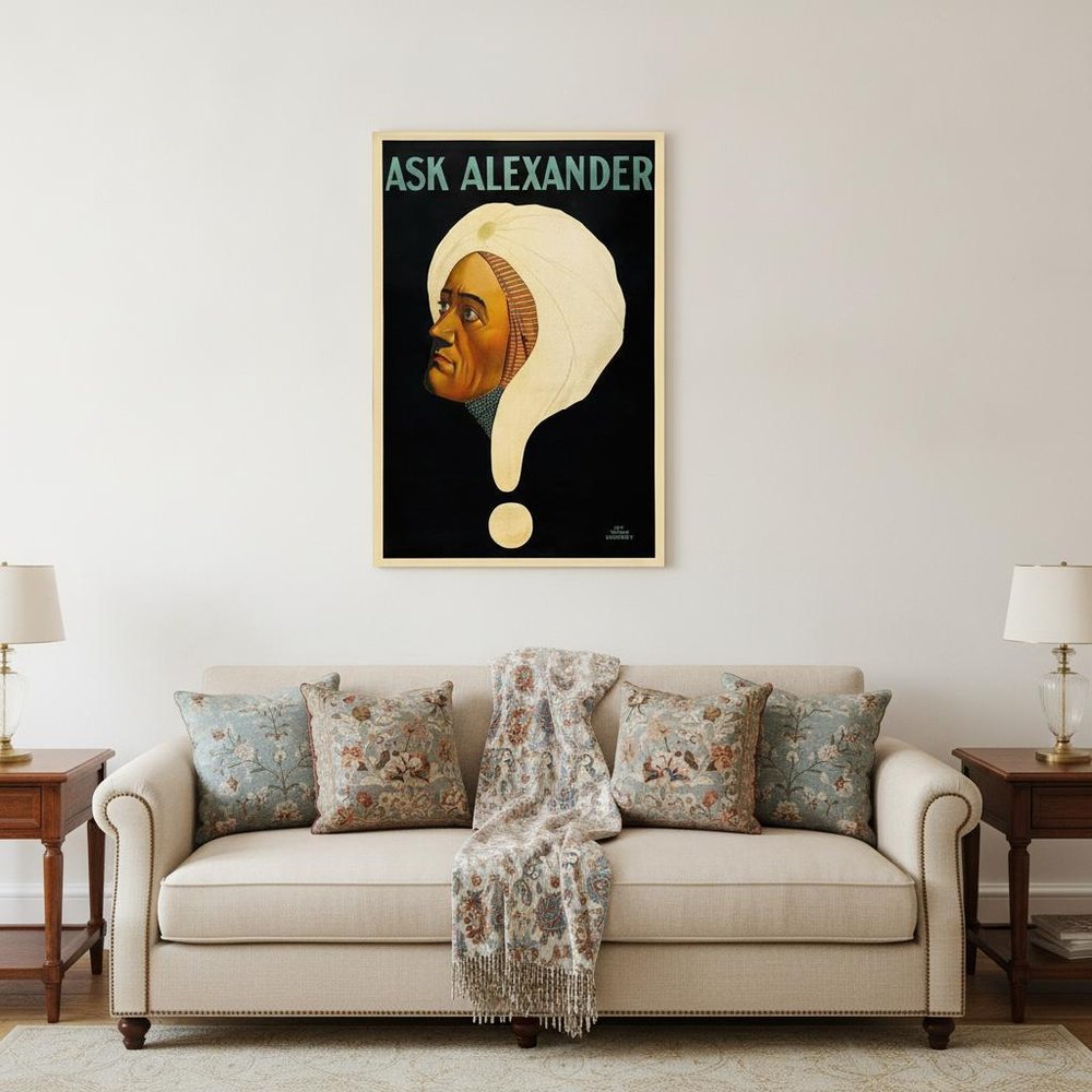 Vintage Alexander Vintage Magic Unframed Print Wall Art