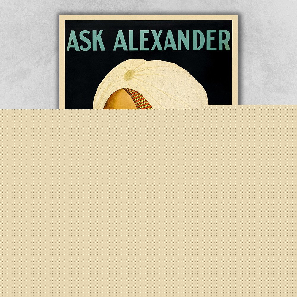 Vintage Alexander Vintage Magic Unframed Print Wall Art