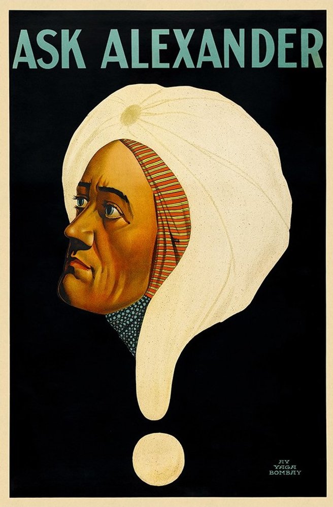 Vintage Alexander Vintage Magic Unframed Print Wall Art