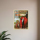 Vintage 1934 Blackstone Magic Unframed Print Wall Art