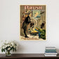Vintage 1895 Blackstone Magic Unframed Print Wall Art