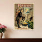 Vintage 1895 Blackstone Magic Unframed Print Wall Art