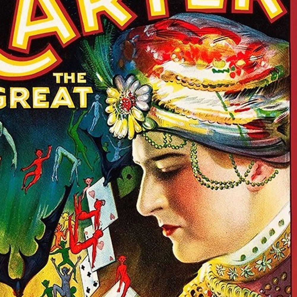 Vintage c1920sCarter Magic Poster Wall Art
