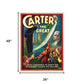 Vintage 1926 Carter Witchcraft Magic Unframed Print Wall Art