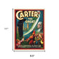 Vintage 1926 Carter Witchcraft Magic Unframed Print Wall Art