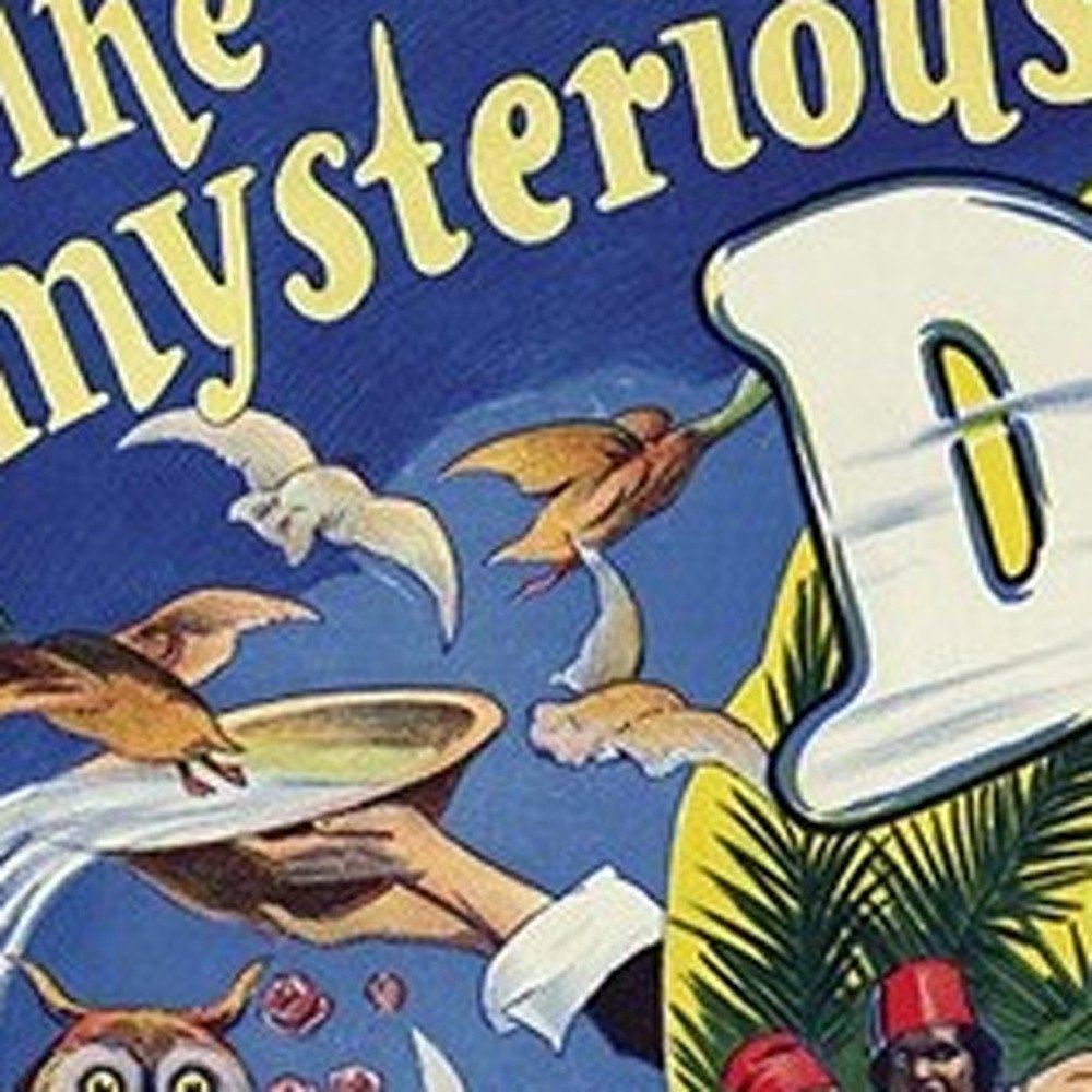 The Mysterious Dante Vintage Magic Unframed Print Wall Art