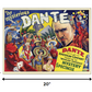 The Mysterious Dante Vintage Magic Unframed Print Wall Art