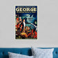George The Supreme Master Vintage Magic Unframed Print Wall Art