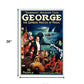George The Supreme Master Vintage Magic Unframed Print Wall Art